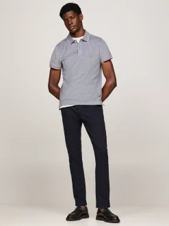 Koszulki Polo*Tommy Hilfiger Koszulka Polo O Wąskim Kroju DESERT SKY