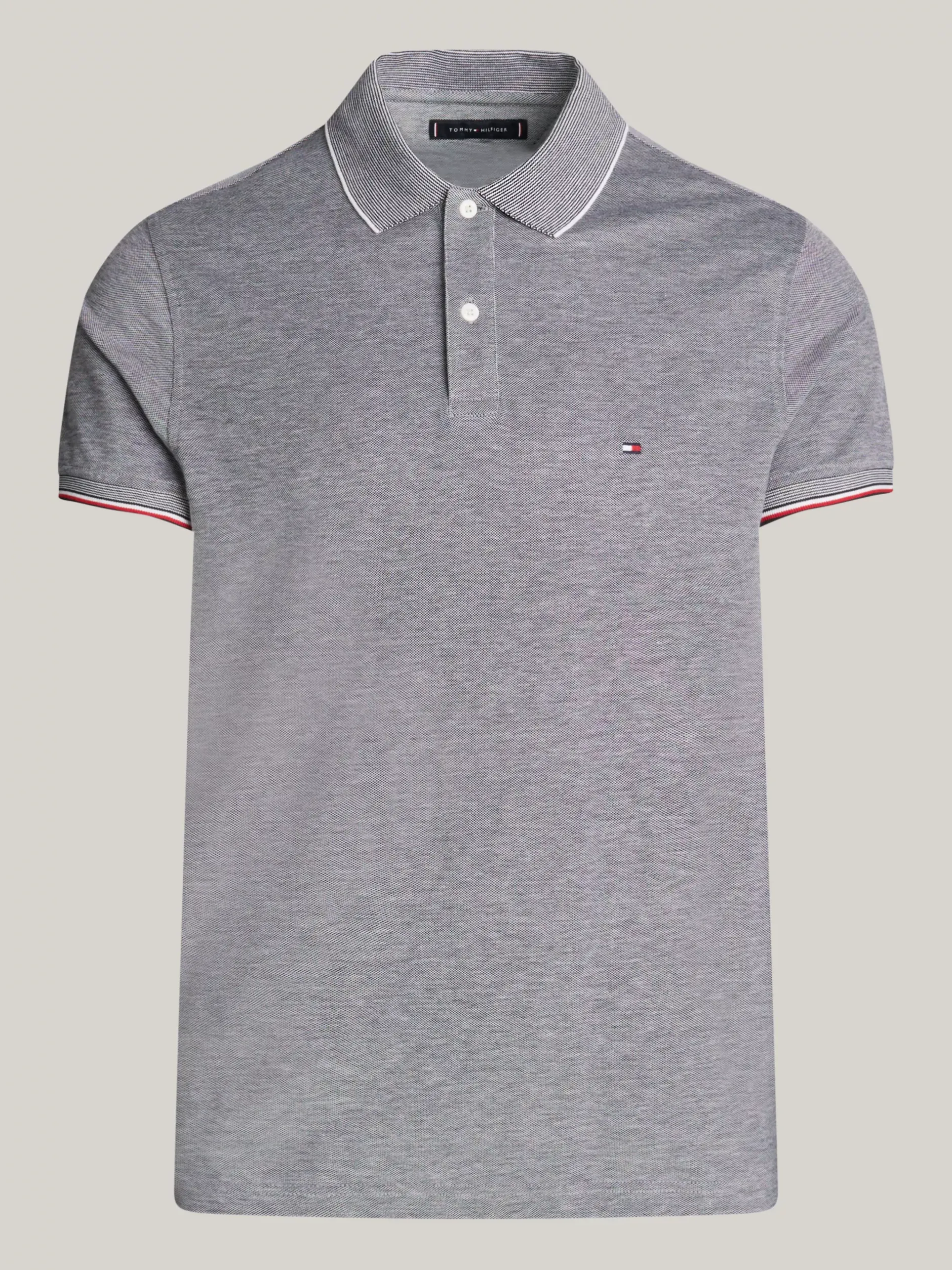 Koszulki Polo*Tommy Hilfiger Koszulka Polo O Wąskim Kroju DESERT SKY
