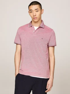 Koszulki Polo*Tommy Hilfiger Koszulka Polo O Wąskim Kroju DARK MAGMA