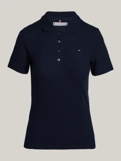 Koszulki Polo*Tommy Hilfiger Koszulka Polo O Wąskim Kroju DESERT SKY