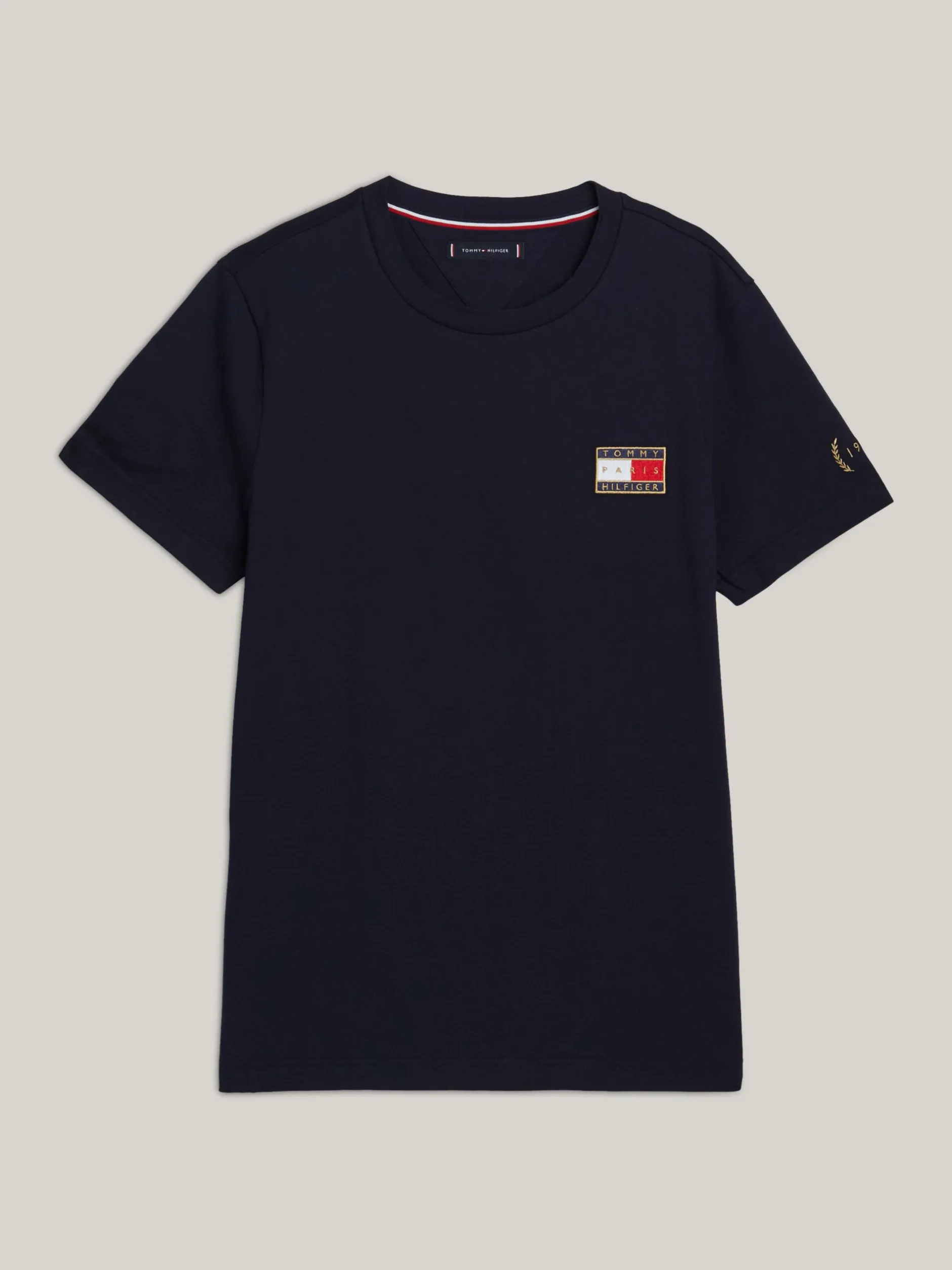 Koszulki Polo*Tommy Hilfiger Koszulka Polo Paris 1985 Collection DESERT SKY