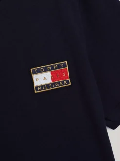Koszulki Polo*Tommy Hilfiger Koszulka Polo Paris 1985 Collection DESERT SKY