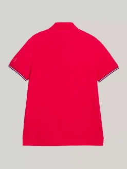 Koszulki Polo*Tommy Hilfiger Koszulka Polo Paris 1985 Collection PRIMARY RED