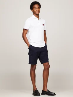 Koszulki Polo*Tommy Hilfiger Koszulka Polo Paris 1985 Collection WHITE