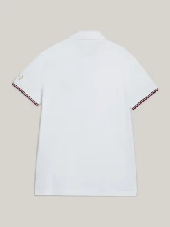 Koszulki Polo*Tommy Hilfiger Koszulka Polo Paris 1985 Collection WHITE