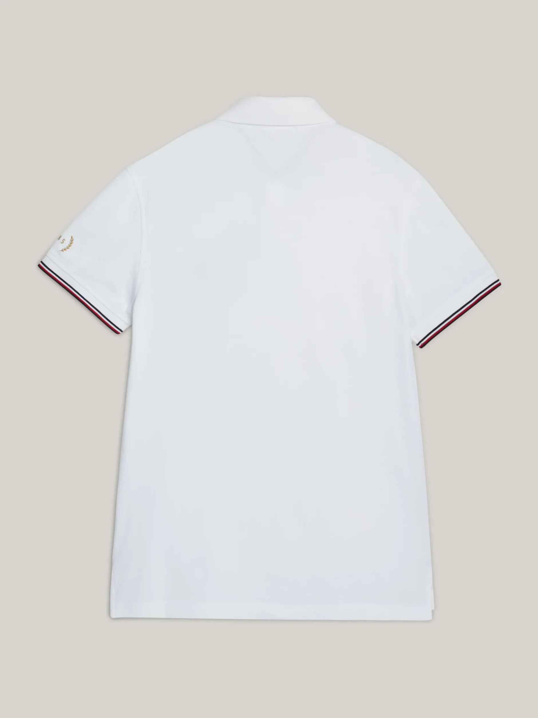 Koszulki Polo*Tommy Hilfiger Koszulka Polo Paris 1985 Collection WHITE