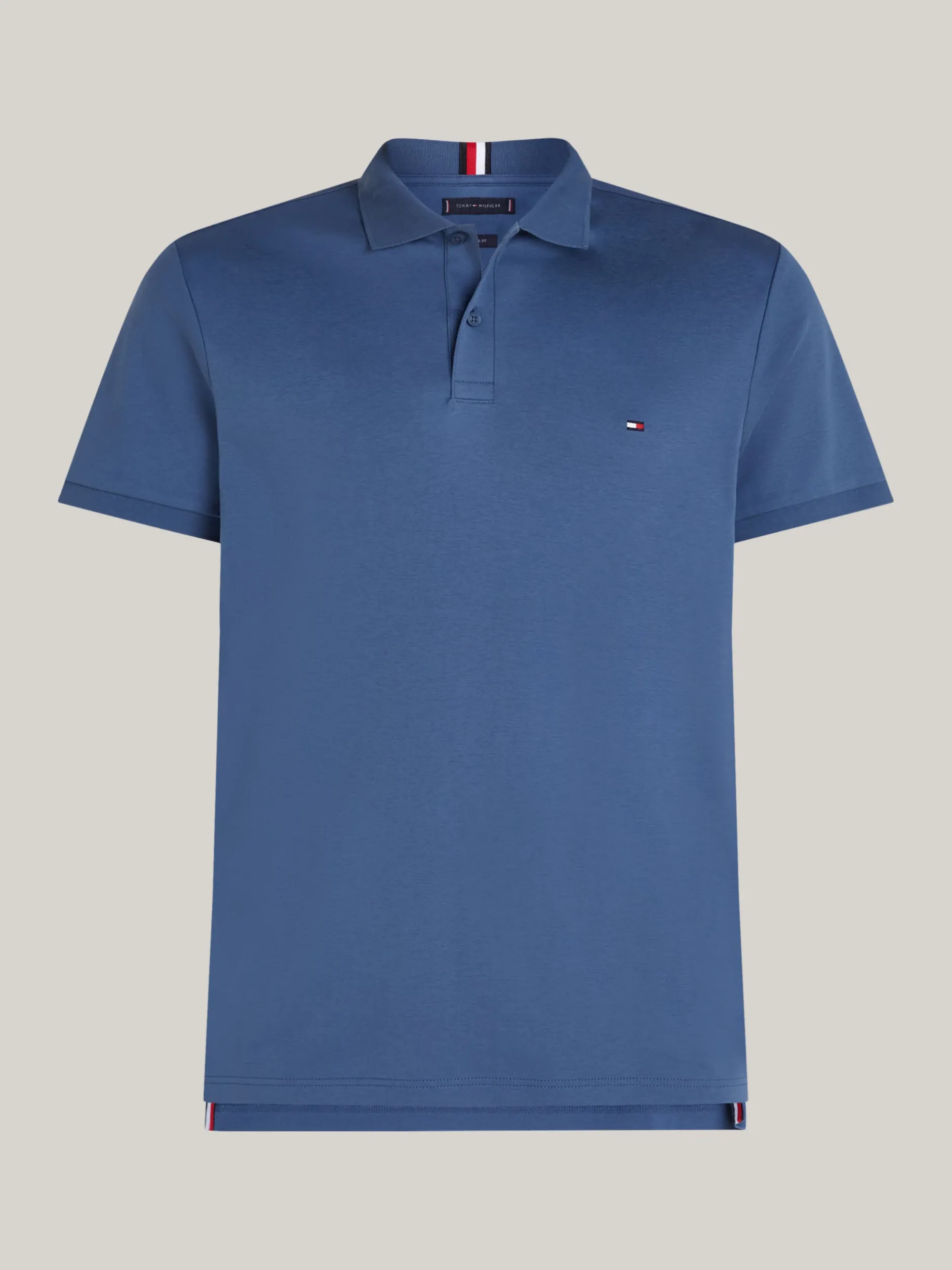 Koszulki Polo*Tommy Hilfiger Koszulka Polo Z Wyszywanym Logo AEGEAN SEA