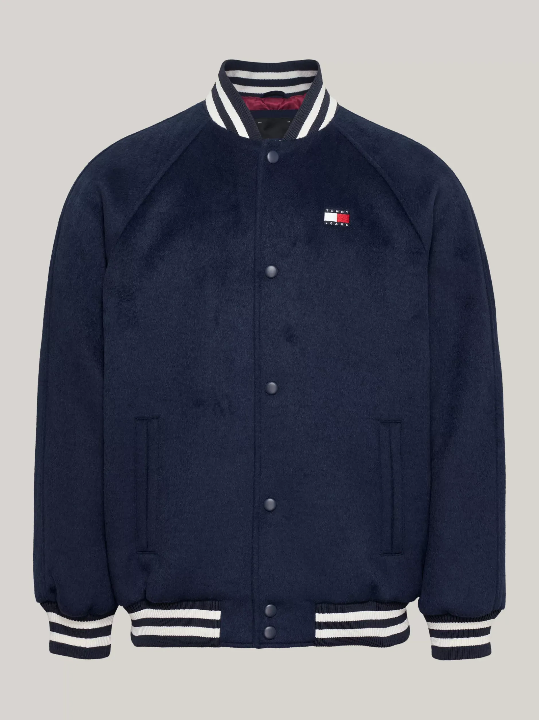 Kurtki & Płaszcze|Bomberki*Tommy Hilfiger Kurtka Bomber Z Kontrastowymi Detalami DARK NIGHT NAVY