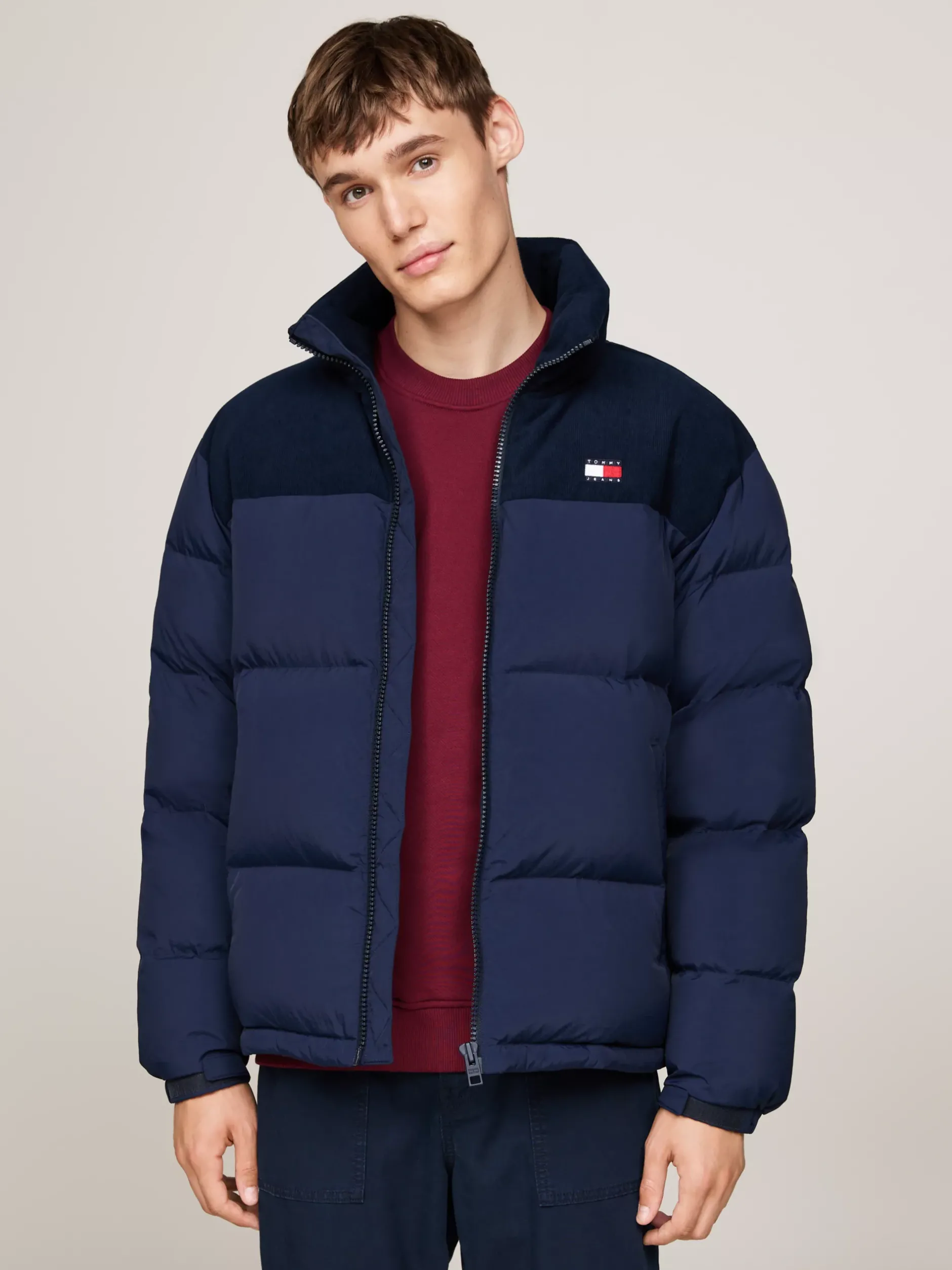Kurtki & Płaszcze*Tommy Hilfiger Kurtka Puchowa Alaska DARK NIGHT NAVY