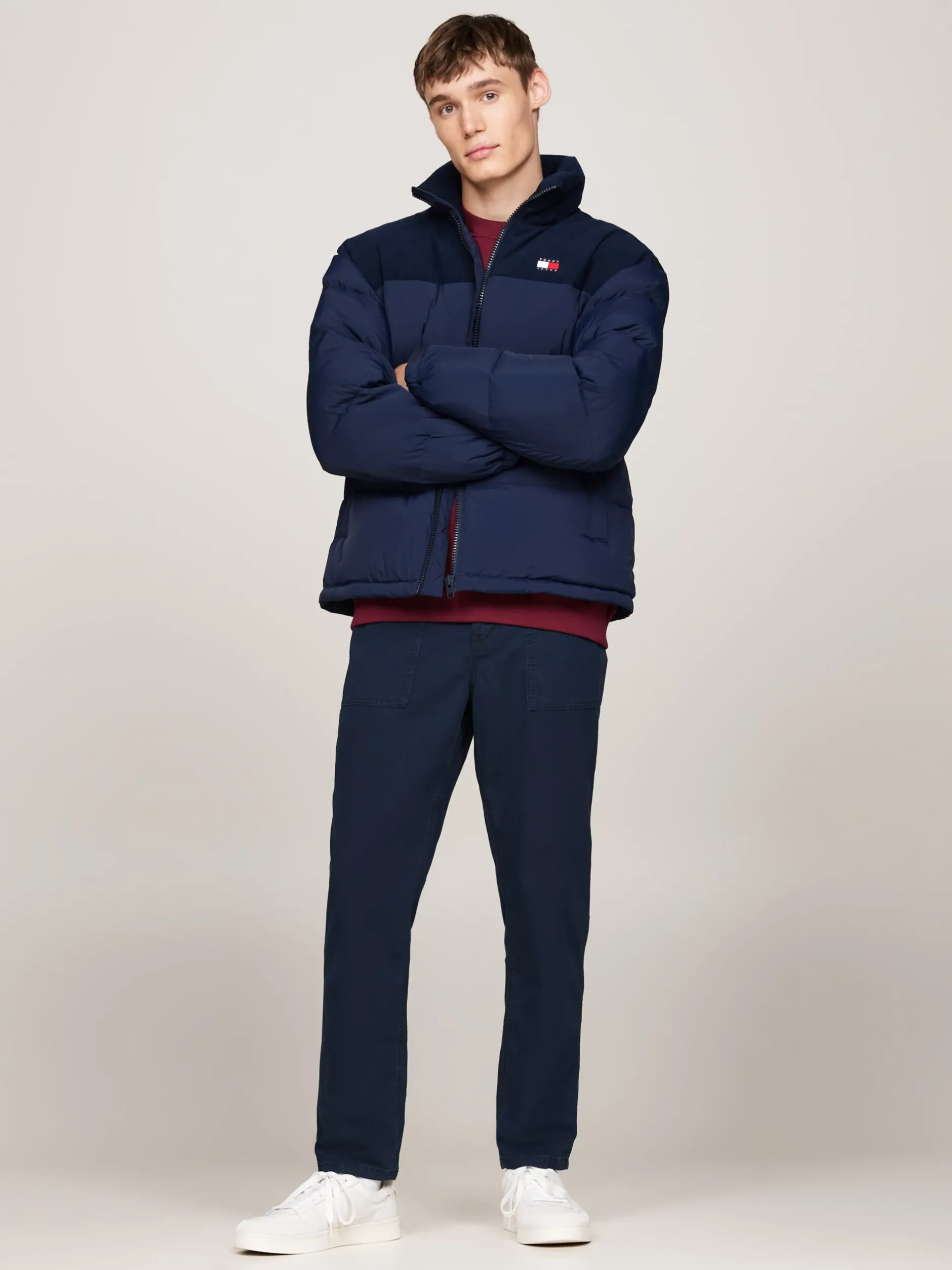 Kurtki & Płaszcze*Tommy Hilfiger Kurtka Puchowa Alaska DARK NIGHT NAVY