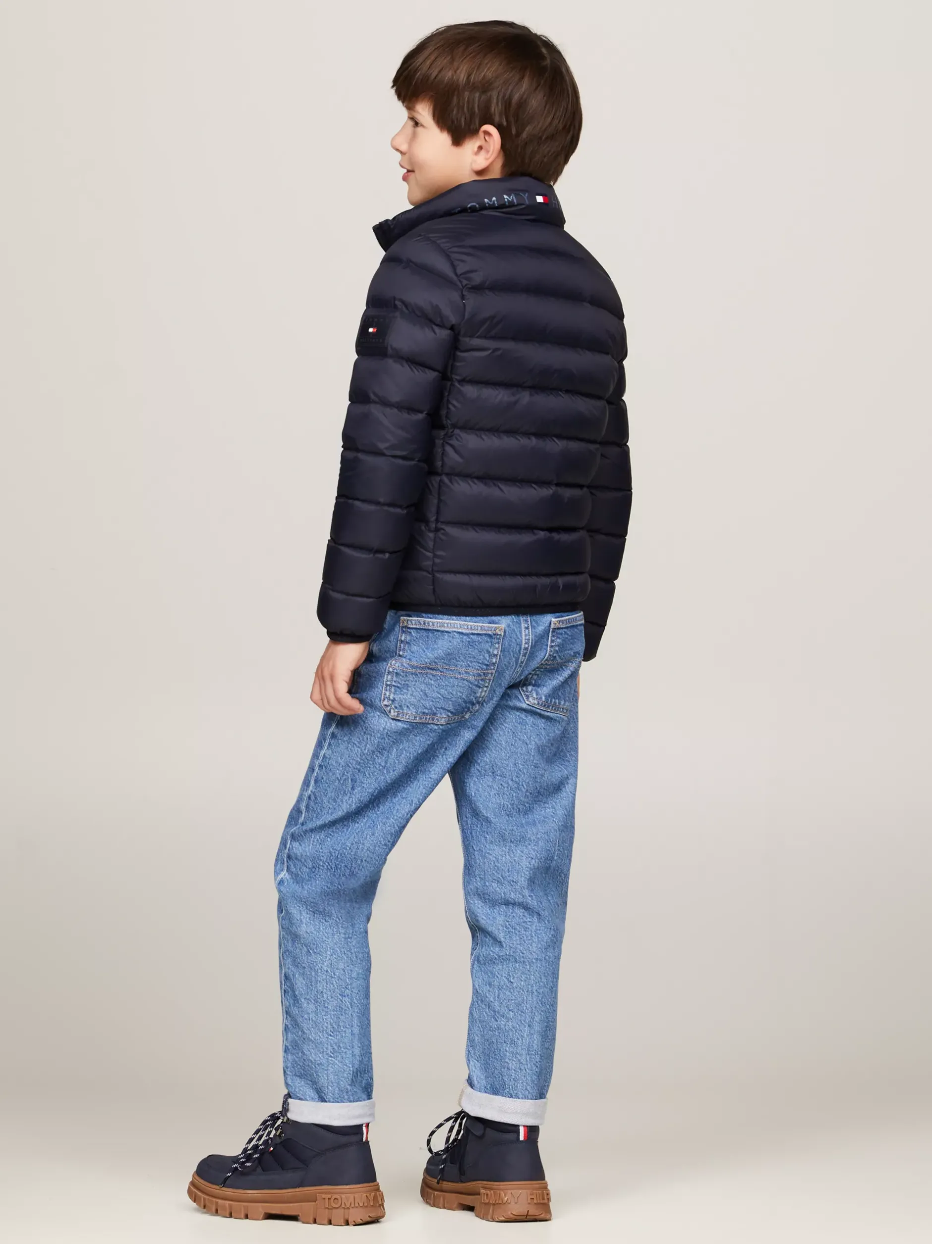 Kurtki I Płaszcze|Kurtki*Tommy Hilfiger Kurtka Puchowa Essential O Dopasowanym Kroju DESERT SKY
