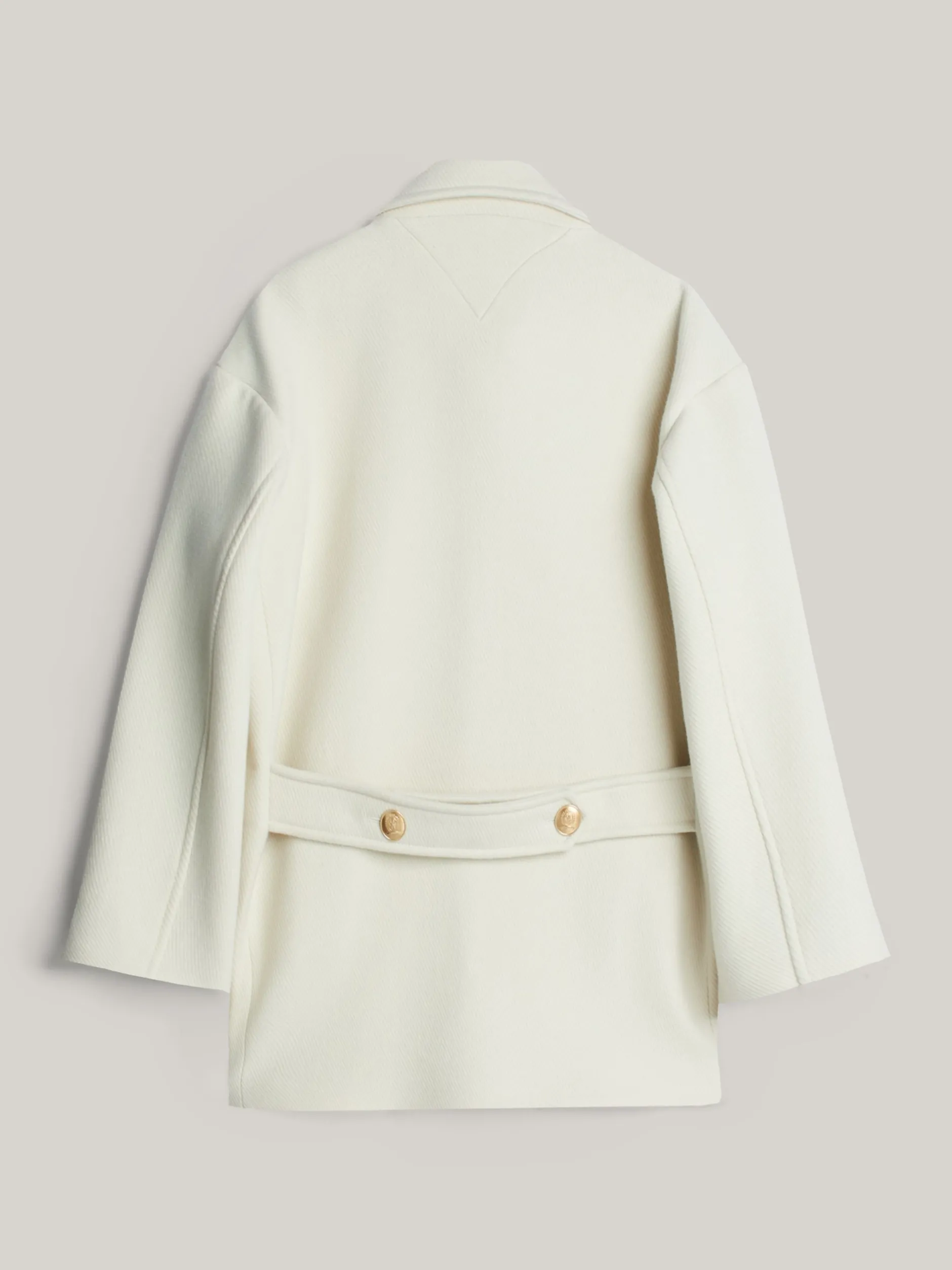 Kurtki & Płaszcze|Wełniane Płaszcze*Tommy Hilfiger Kurtka Typu Bosmanka IVORY