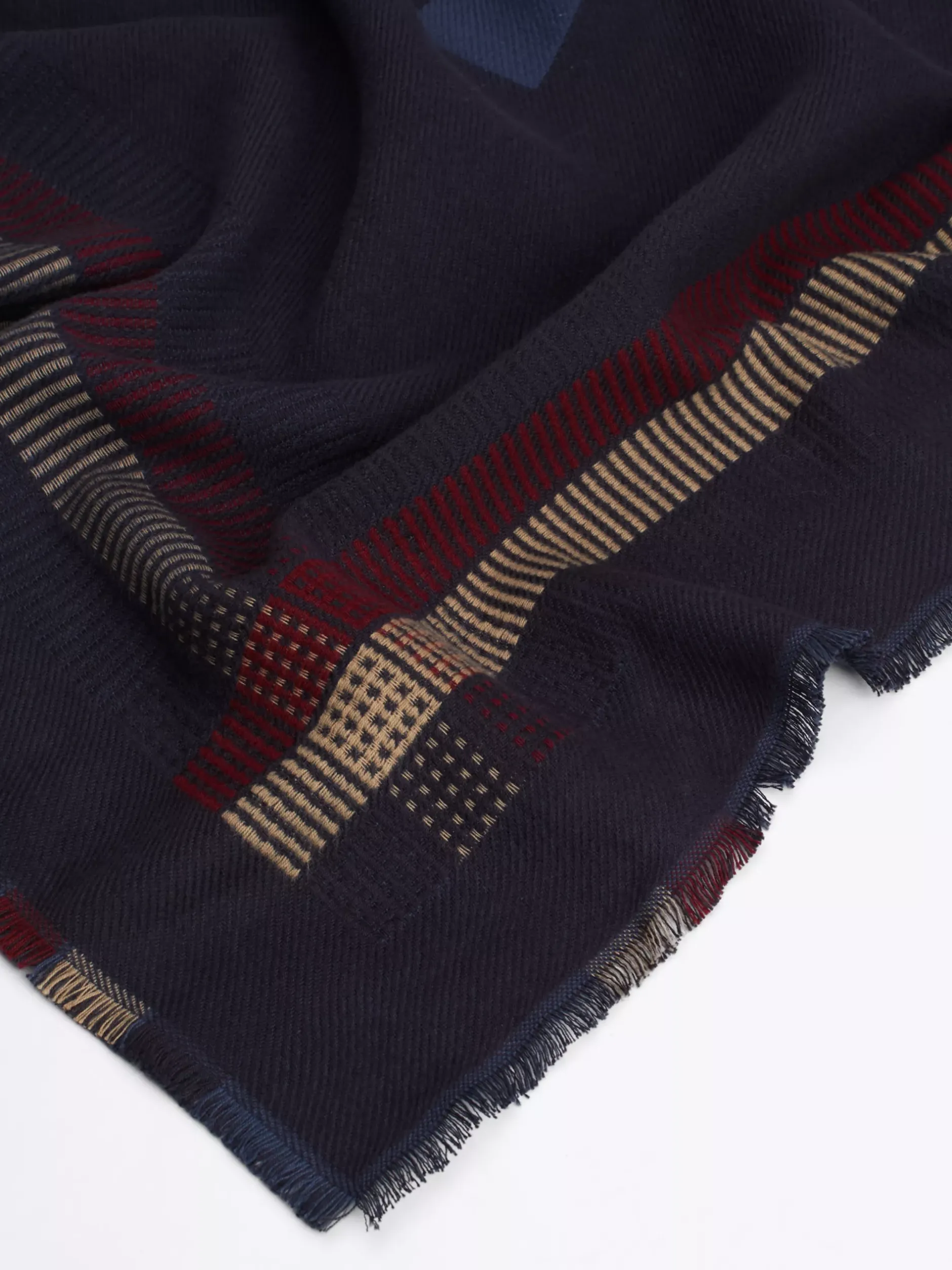 Szaliki|Szaliki*Tommy Hilfiger Kwadratowy Szal Z Monogramem TH CORP MIX