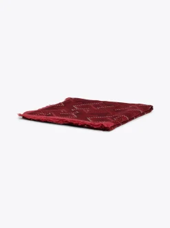Szaliki|Szaliki*Tommy Hilfiger Kwadratowy Szal Z Monogramem TH HERITAGE PINK