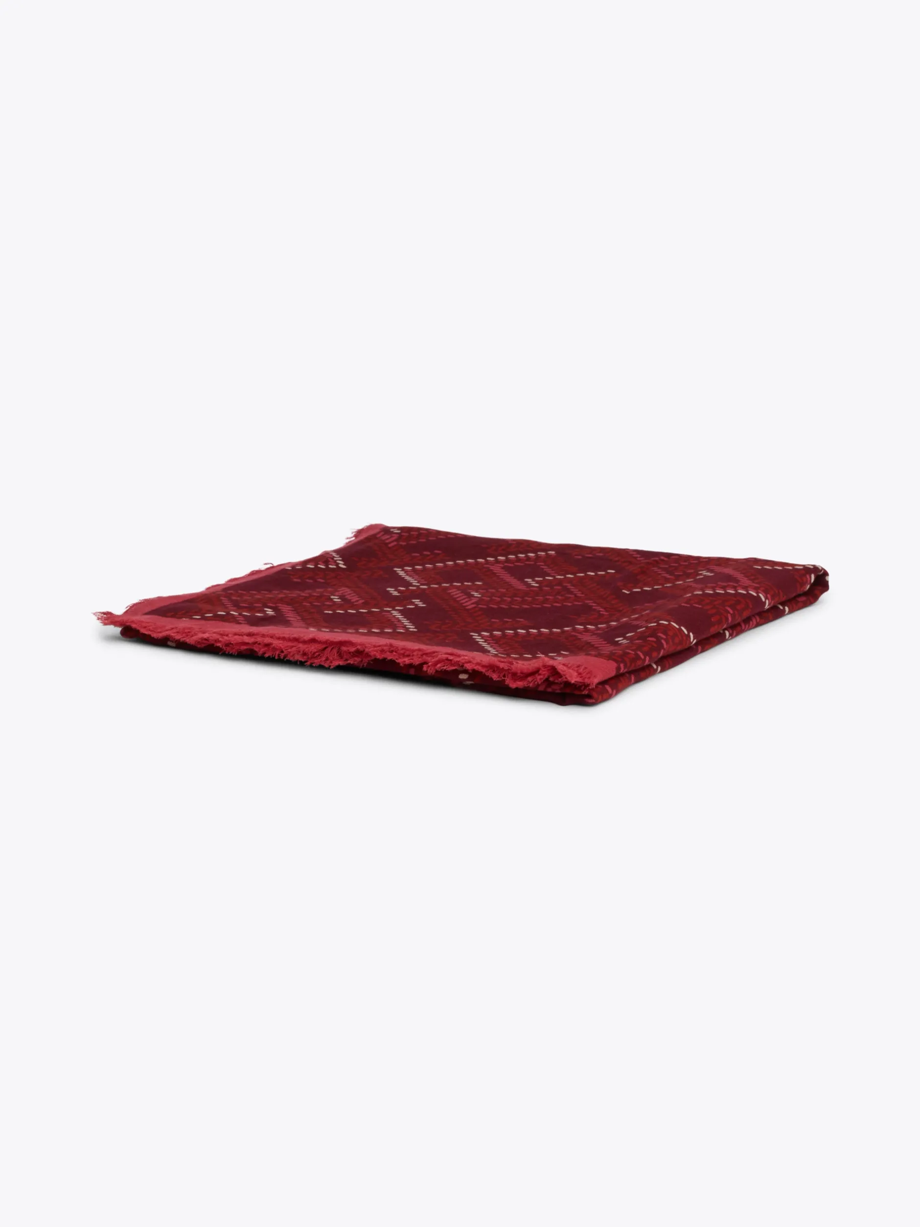 Szaliki|Szaliki*Tommy Hilfiger Kwadratowy Szal Z Monogramem TH HERITAGE PINK