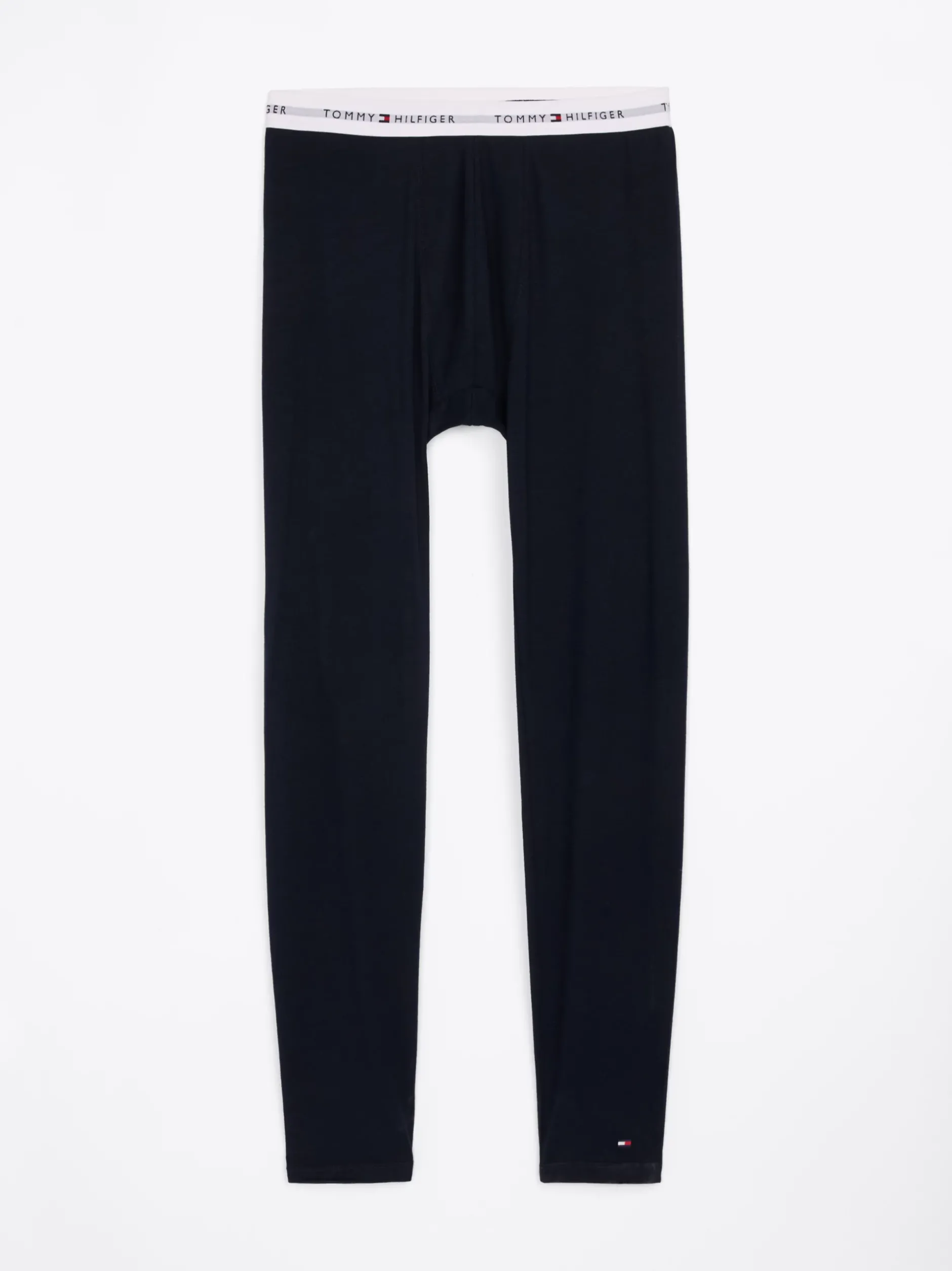 Bielizna*Tommy Hilfiger Legginsy Termoaktywne Z Logo Na Pasku DESERT SKY