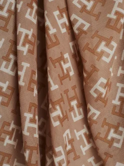 Szaliki|Szaliki*Tommy Hilfiger Lekka Kwadratowa Chusta CLASSIC KHAKI