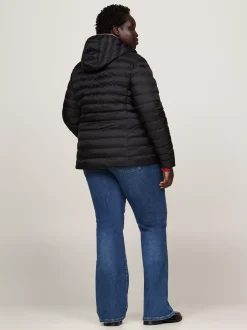 Kurtki & Płaszcze*Tommy Hilfiger Lekka Ocieplana Kurtka Curve BLACK