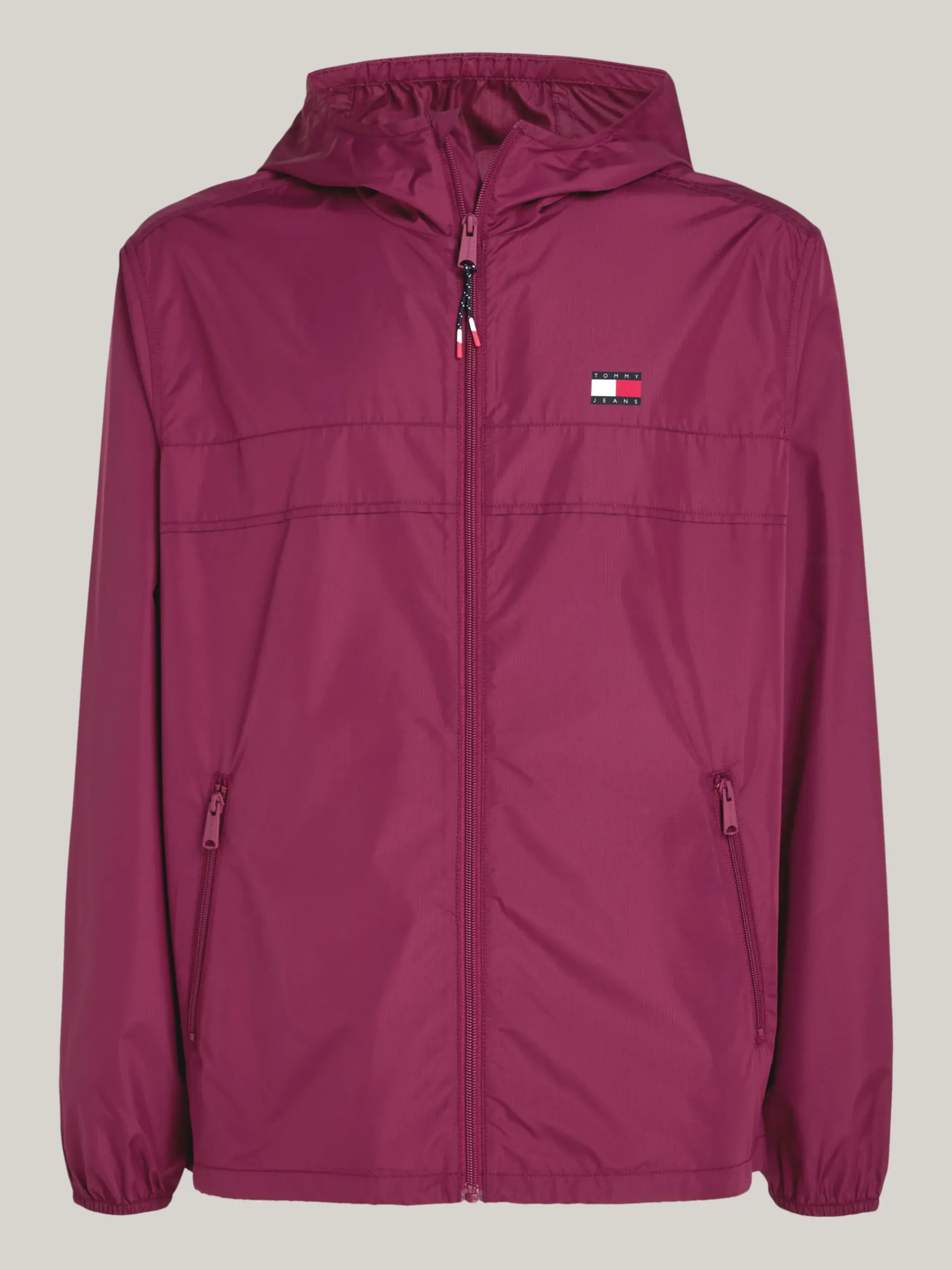 Kurtki & Płaszcze*Tommy Hilfiger Lekka Wiatrówka Chicago VALLEY GRAPE