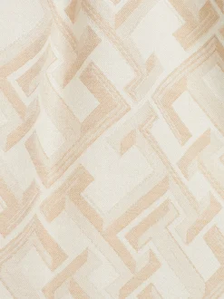 Szaliki|Szaliki*Tommy Hilfiger Lekki żakardowy Szal Z Monogramem TH CLASSIC BEIGE