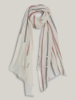 Szaliki|Szaliki*Tommy Hilfiger Lekki Szal Essential ANCIENT WHITE