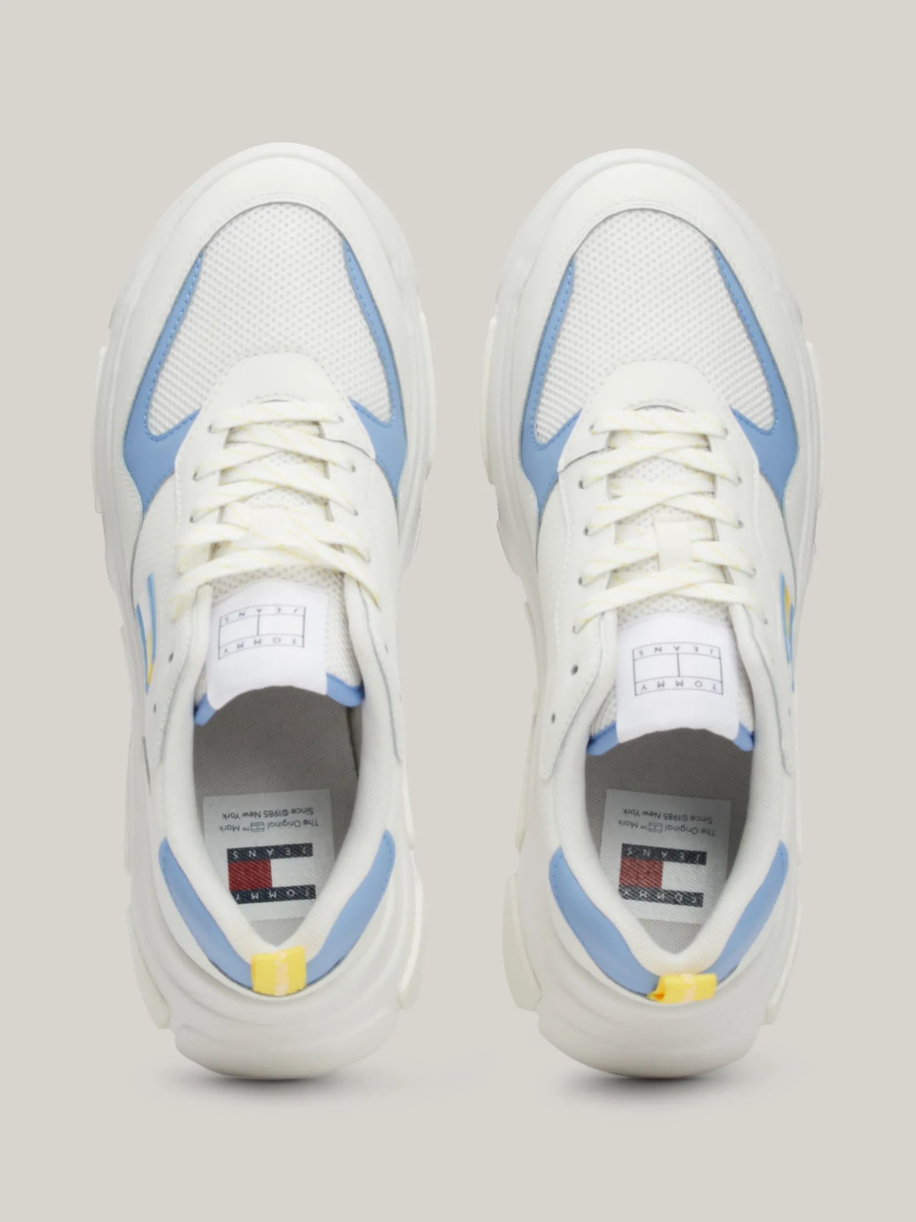 Sneakersy*Tommy Hilfiger Lekkie Buty Sportowe Z Kontrastowymi Wstawkami WESTSIDE BLUE