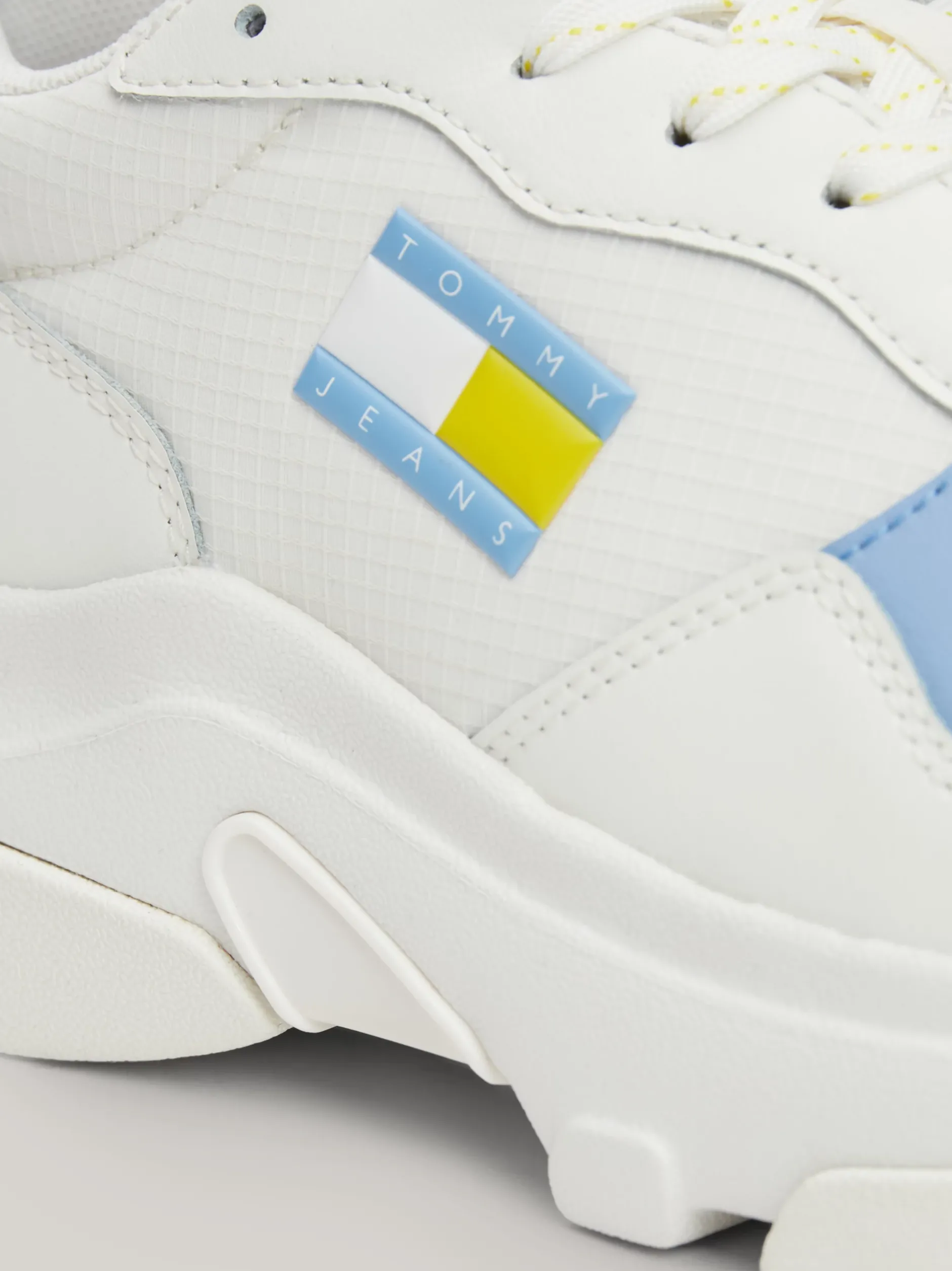 Sneakersy*Tommy Hilfiger Lekkie Buty Sportowe Z Kontrastowymi Wstawkami WESTSIDE BLUE