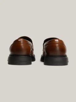 Mokasyny & Buty Żeglarskie|Buty Casual*Tommy Hilfiger Lekkie Mokasyny Ze Skóry WINTER COGNAC