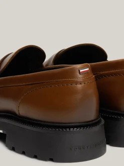 Mokasyny & Buty Żeglarskie|Buty Casual*Tommy Hilfiger Lekkie Mokasyny Ze Skóry WINTER COGNAC