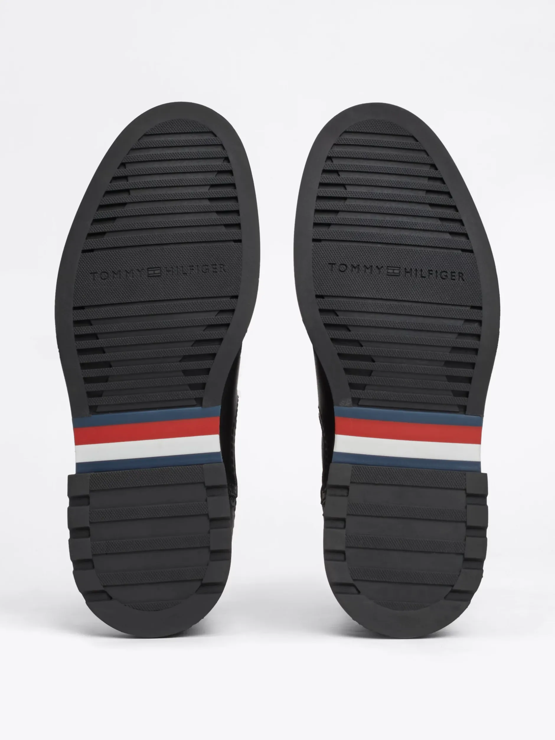 Sztyblety|Buty*Tommy Hilfiger Lekkie Sztyblety Ze Skóry BLACK