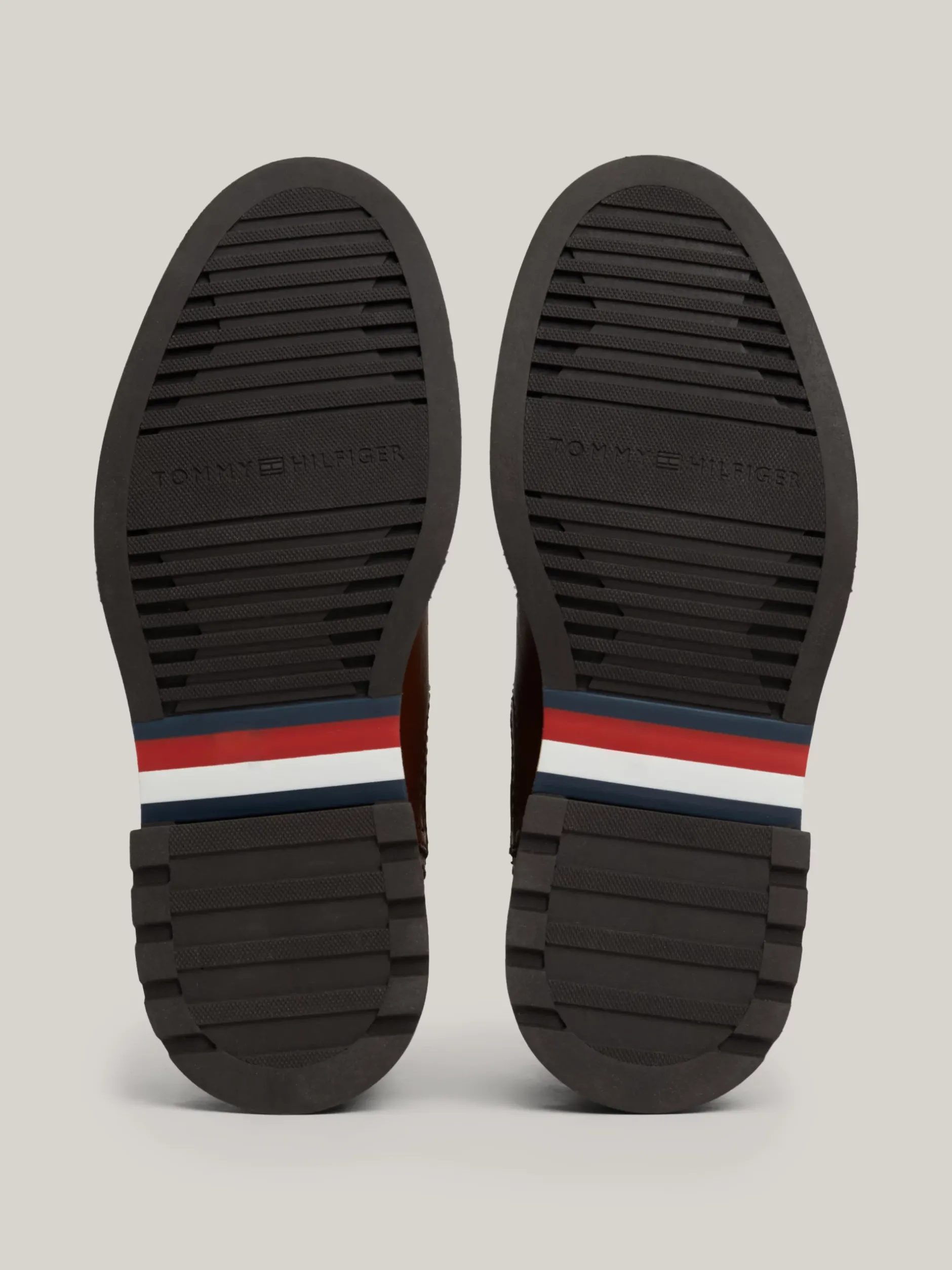 Sztyblety|Buty*Tommy Hilfiger Lekkie Sztyblety Ze Skóry WINTER COGNAC