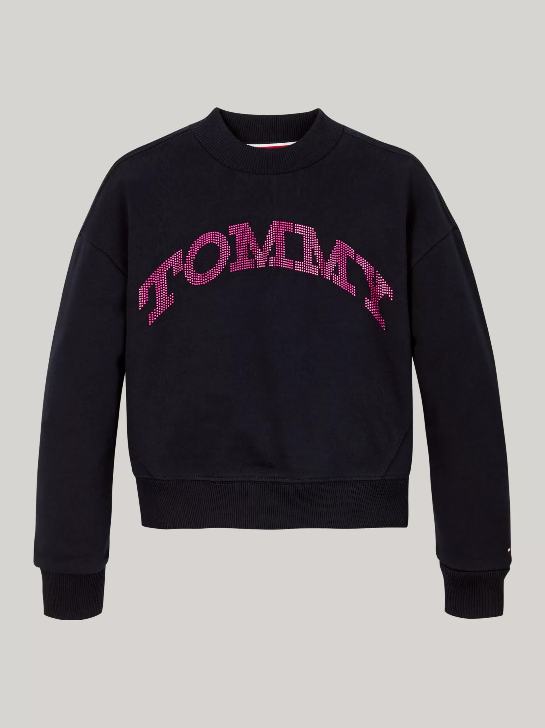 Bluzy Dresowe I Z Kapturem*Tommy Hilfiger Luźna Bluza Z Logo W Stylu Varsity DESERT SKY
