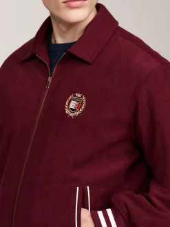 Kurtki & Płaszcze|Bomberki*Tommy Hilfiger Luźna Kurtka Ze Sztruksu DEEP ROUGE