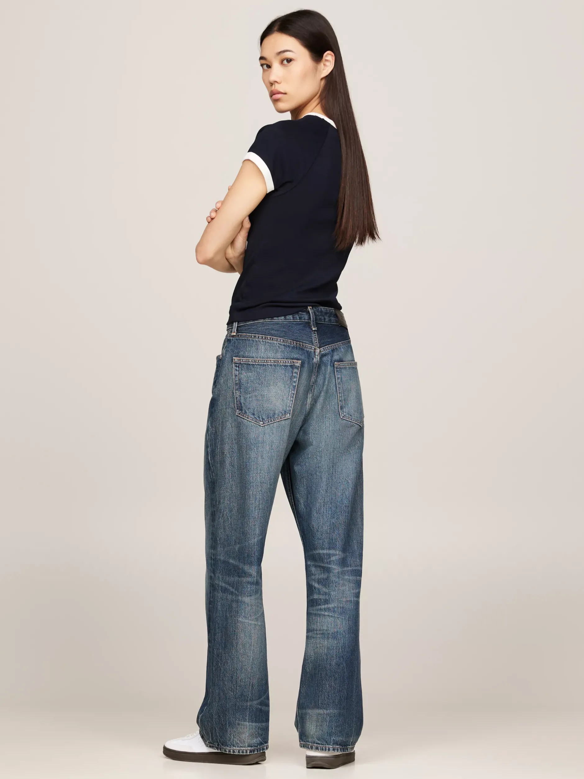 Jeansy*Tommy Hilfiger Luźne Jeansy Z Prostą Nogawką I średnim Stanem KOA