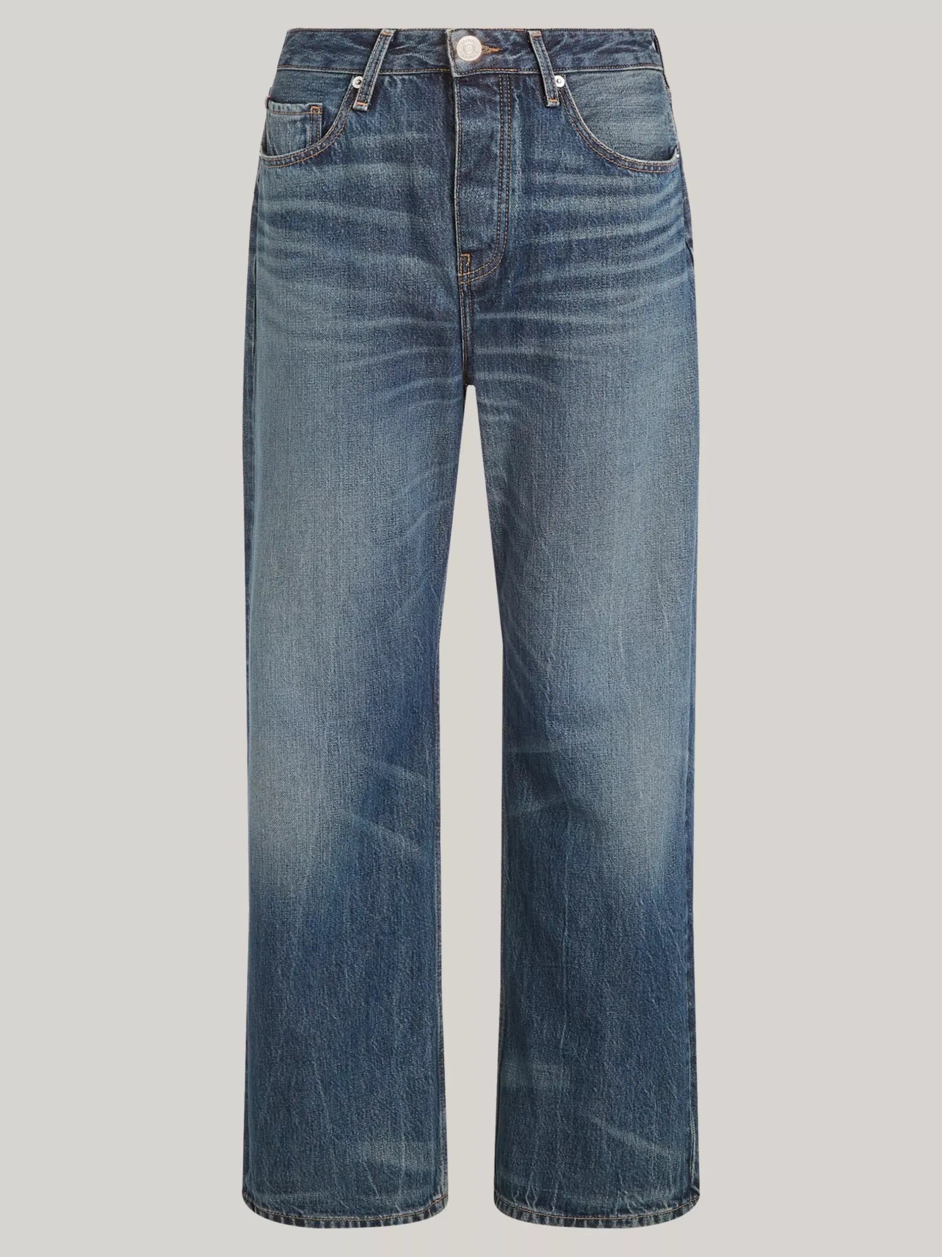 Jeansy*Tommy Hilfiger Luźne Jeansy Z Prostą Nogawką I średnim Stanem KOA