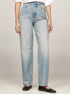 Jeansy*Tommy Hilfiger Luźne Jeansy Z Prostą Nogawką I Wysokim Stanem JOY