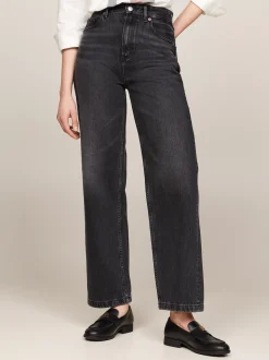 Jeansy*Tommy Hilfiger Luźne Jeansy Z Wysokim Stanem CAL