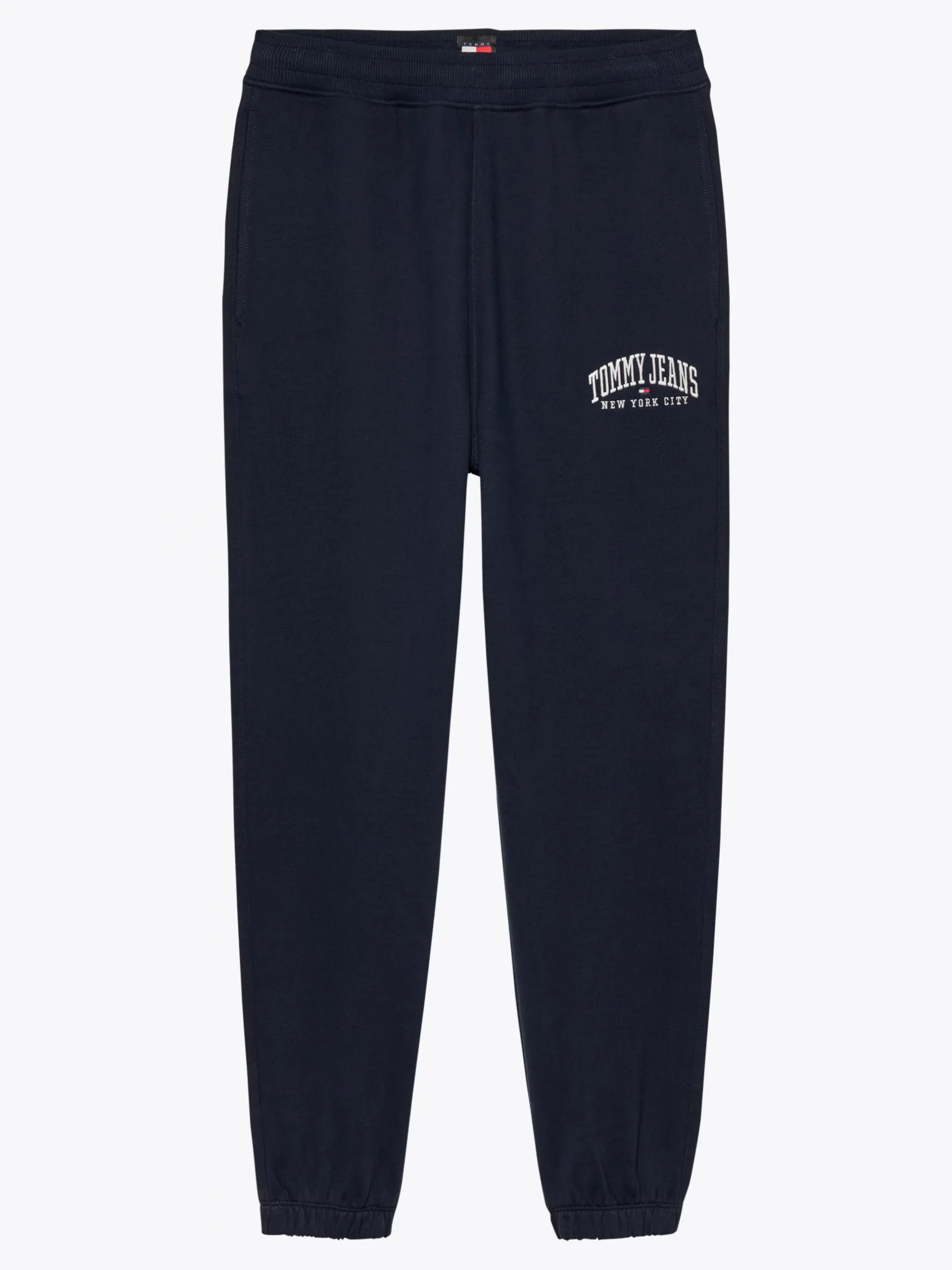 Spodnie*Tommy Hilfiger Luźne Joggery Z Logo W Stylu Varisty DARK NIGHT NAVY