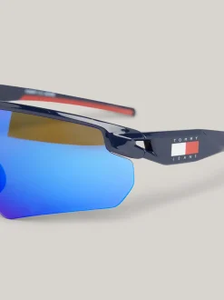 Okulary Przeciwsłoneczne|Okulary Przeciwsłoneczne*Tommy Hilfiger Lustrzane Okulary Przeciwsłoneczne Unisex BLUE BLUE