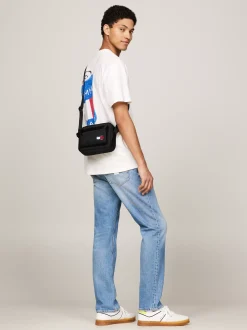 Torebki Na Pasku*Tommy Hilfiger Mała Torba Essential Z Logo BLACK