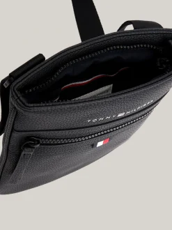 Torebki Na Pasku*Tommy Hilfiger Mała Torba Na Ramię Z Kolekcji Essential BLACK