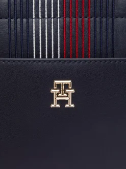 Torebki Tote*Tommy Hilfiger Mała Torba Typu Tote Corporate Z Monogramem SPACE BLUE