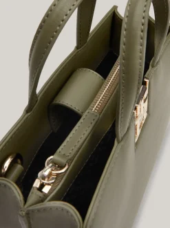Torebki Tote*Tommy Hilfiger Mała Torba Typu Tote Z Paskiem Na Ramię UTILITY OLIVE