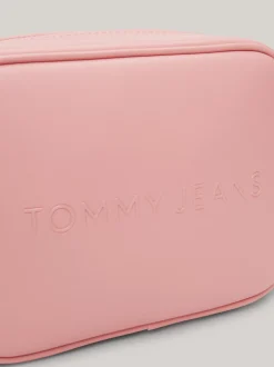 Torebki Na Pasku*Tommy Hilfiger Mała Torebka Essential Z Wytłoczonym Logo CHALKY PINK