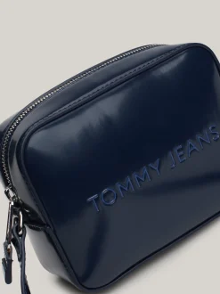 Torebki Na Pasku*Tommy Hilfiger Mała Torebka Z Logo Essential DARK NIGHT NAVY