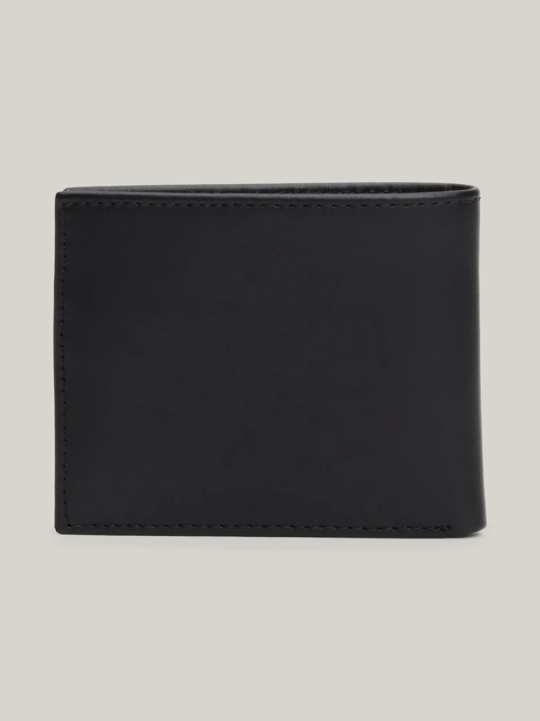 Portfele & Breloczki Do Kluczy*Tommy Hilfiger Mały Portfel Z Ozdobnym Wytłoczeniem BLACK