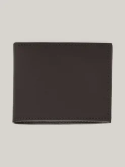 Portfele & Breloczki Do Kluczy*Tommy Hilfiger Mały Portfel Z Ozdobnym Wytłoczeniem BROWN