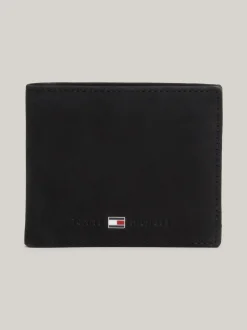 Portfele & Breloczki Do Kluczy*Tommy Hilfiger Mały Składany Portfel BLACK