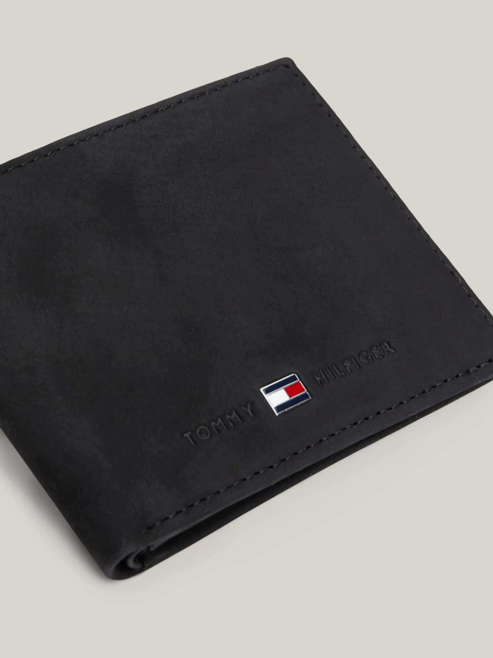 Portfele & Breloczki Do Kluczy*Tommy Hilfiger Mały Składany Portfel BLACK