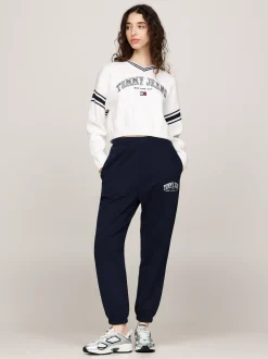Sneakersy*Tommy Hilfiger Metaliczne Buty Do Biegania SILVER